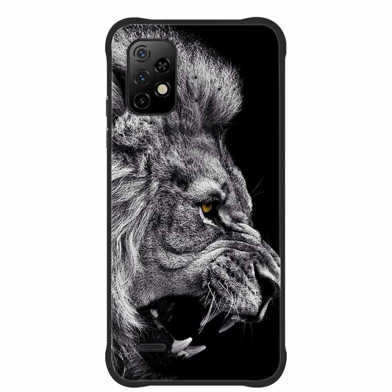 For Umidigi Bison GT Case Silicone TPU Soft Luxury Cover Phone Case for Umidigi Bison GT Shockproof Animal CooL Coque