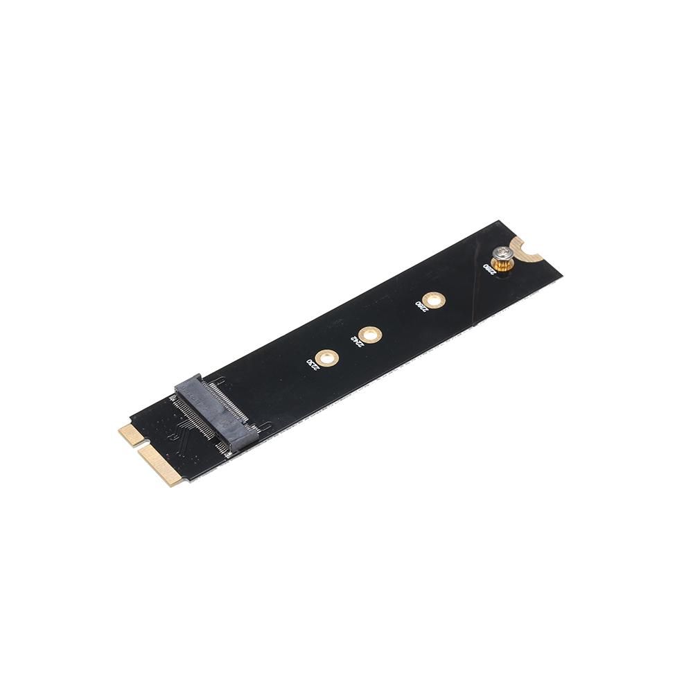M.2 NGFF B Key SATA to 7+17 Pin Adapter Replacement for MacBook Air A1465 A1466 (2012 Year only) SSD Replacement HDD Hard Disk Drive Converter Card