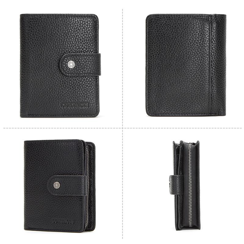 CONTACT'S женский компактный бумажник из натуральной кожи