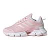 adidas Детские низкие беговые кроссовки Climacool Fabric Breeze, розово-белые, модель GZ4019