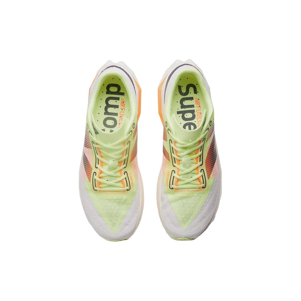 New Balance FuelCell SuperComp Elite V4 White Lime Mango Men Sneakers Bleached-Lime-Glow Hot-Mango MRCELLA4