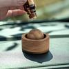 For Car & Home Fragrance Diffuser - Made of Wood Mini Cute Natural Fragrance Diffuser Suitable for Bedroom Living Room Bathroom