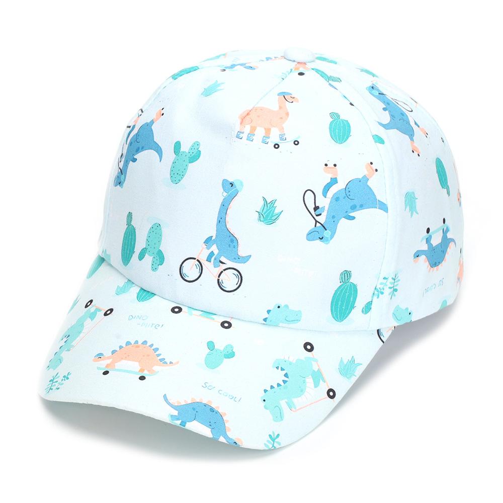 Children's Cartoon Animal Baseball Caps - Spring/autumn - Boys' Cute Beanie Hats - Girls' Sun Hats