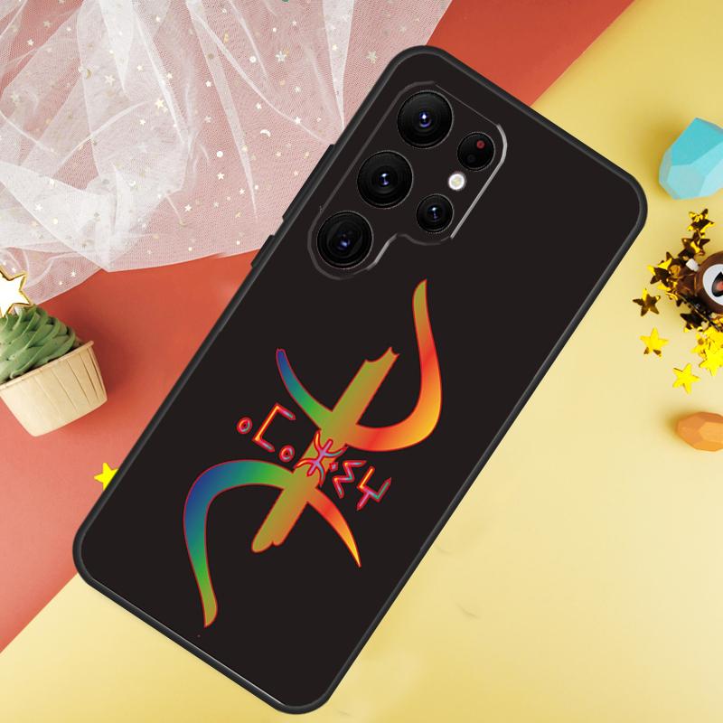 Чехол для телефона с флагом берберов Амазигов для Samsung Galaxy S26 S25 S24 S21 S20 S22 S23 Ultra S10 Plus S25 FE Чехол Coque