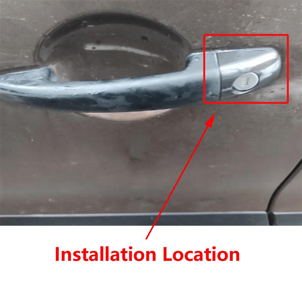 Комплект из 4 накладок на дверные ручки, передние и задние для Citroen Berlingo C3 Picasso C4 C4 Picasso 9101GG 9101JS 9101JR 9101GE