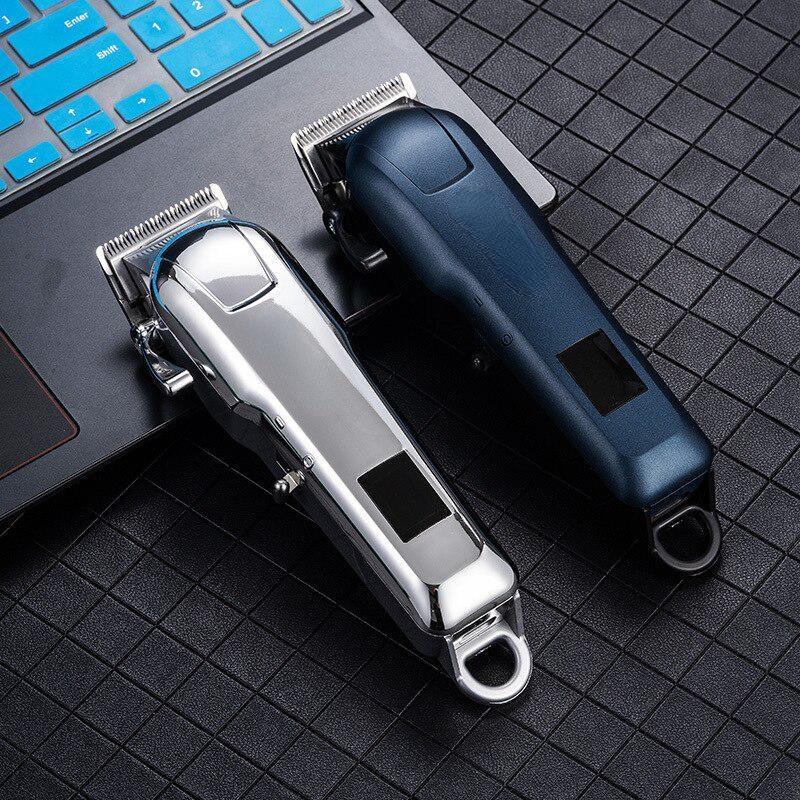 Профессиональная электрическая машинка для стрижки волос для собак, высококачественная режущая головка из стального материала, перезаряжаемый триммер для домашних животных, низкий уровень шума