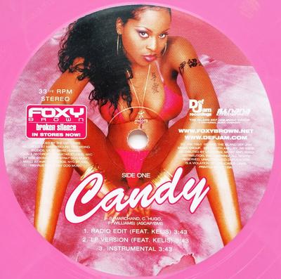 12-дюймовая пластинка FOXY BROWN Candy 3145887381 2001 US Rap HipHopRB Б/у