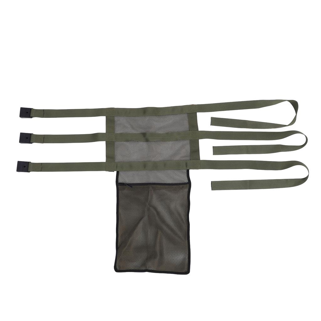 Универсальная сетчатая ткань для сидения на дереве, 3 регулируемые пряжки для фиксации, замена сиденья на дереве