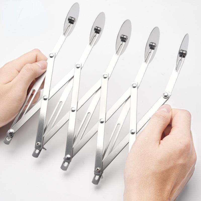 5 колесный резак, разделитель теста, нож для теста, гибкий ролик, резак для пиццы, кондитерских изделий, инструмент для выпечки из нержавеющей стали