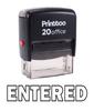 Printtoo ENTERED Self Inking Rubber Stamp Office Stationary Custom