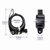 40.8mm Bike Seat Clamp Aluminium Alloy Quick Release Locking Clamp Seat Post Clamp  Mountain Road
