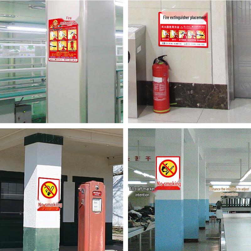 Attention Fire Safety Signage