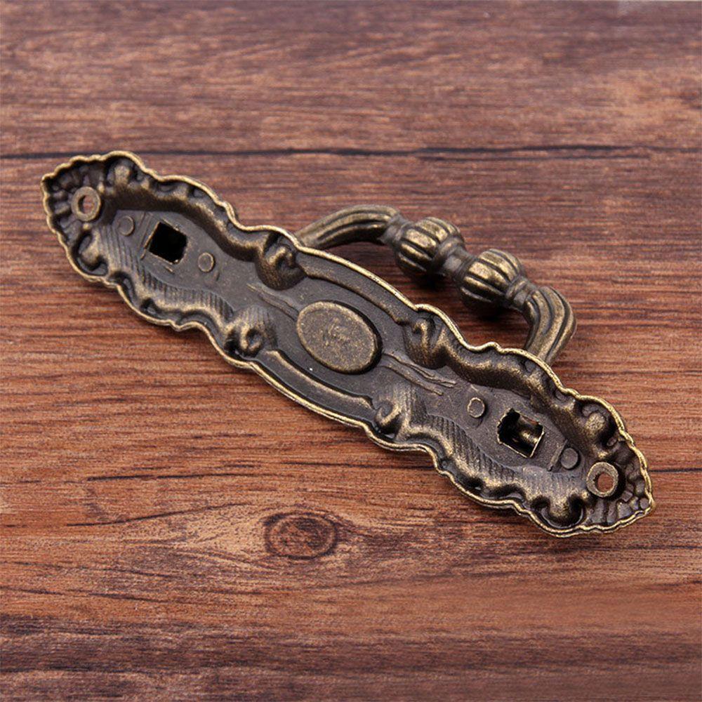 Ручки Шкаф Ящик Цинк Цинк Цинковый сплав Шкафы Ручки Тяги Бронза Ручки для шкафа Европейский Современный