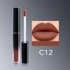 12 цветов матовая жидкая матовая помада антипригарная губная помада Cup Lip Glaze перламутровый блеск для губ блеск для губ