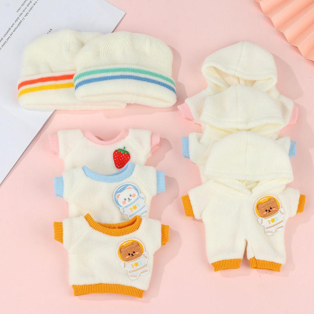 Fat Plush Doll Children's Toy Mini Wear Doll's Clothing Cotton Doll Clothes Conjoined Garment