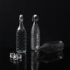 1L Glass Bottle, Smooth Design, With Clip-On Cap