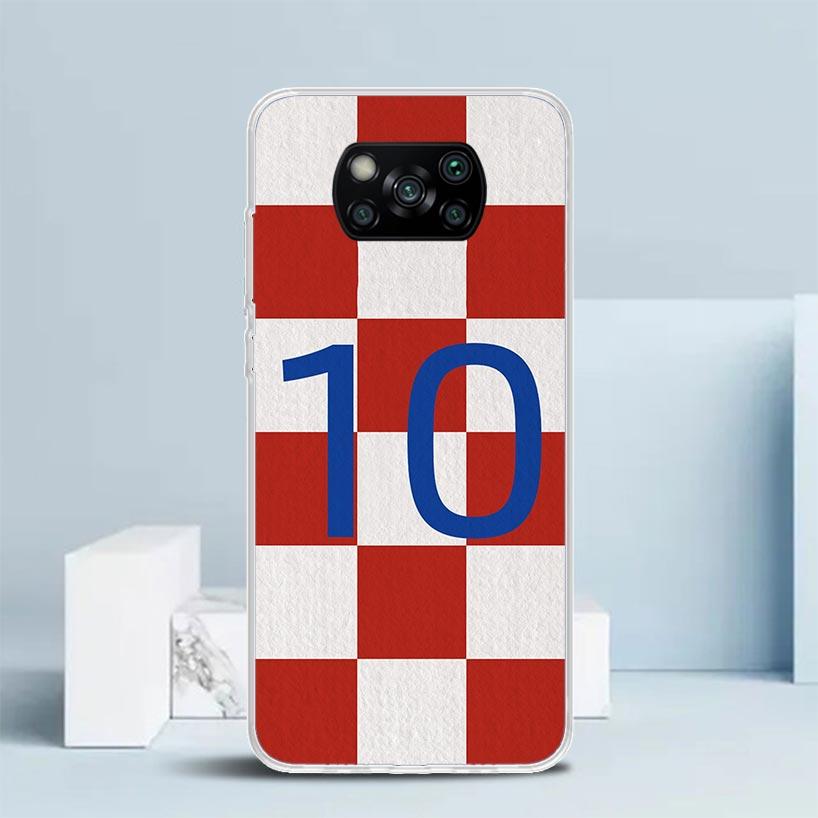 Чехол для телефона FootBall SuperStar Номер C 7 10 для Xiaomi Poco F7 Ultra X5 X6 X7 Pro M7 Redmi 15C 15 13C 13 12C 12 10C 10 10A 9 9C