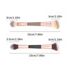 1 Pc Double Ended Contour Brush Sculpting Brush Powder Blush Brush Makeup Brushes Cosmetic Tools Facial Brush