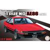 Fujimi Model Масштаб 1/24 Toyota 86 (2-дверный GT/APEX Ранняя модель) ID-183, Красный/Серый