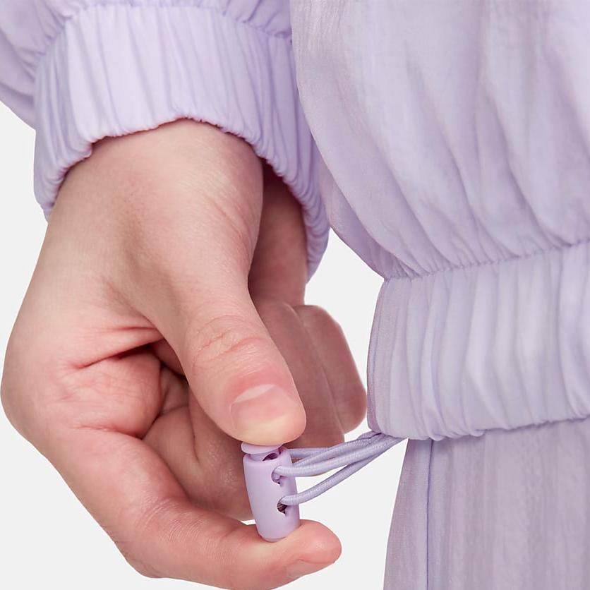 Nike Спортивная одежда Essential Logo Print Casual Woven Jacket Women Jackets Light-Purple DX5865-511