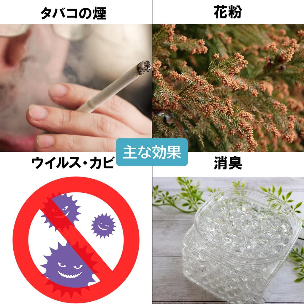 Небольшой очиститель воздуха KEIYO для автомобиля, гнездо прикуривателя, дезодорирует и дезинфицирует с помощью силы ионов, использует технологию ионизации Murata, пыльцу