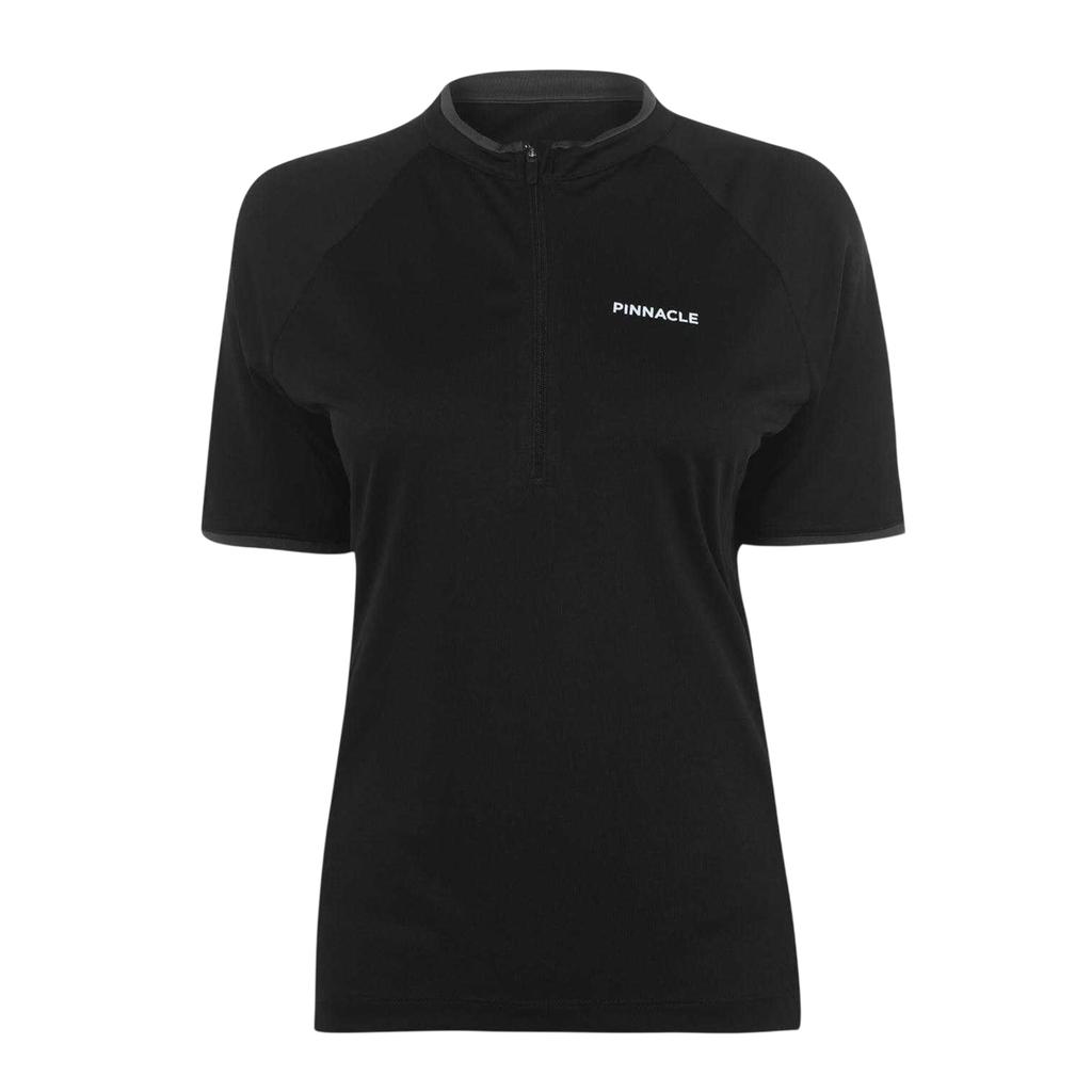 Pinnacle Womens/Ladies Half Zip Short-Sleeved Cycling Jersey
