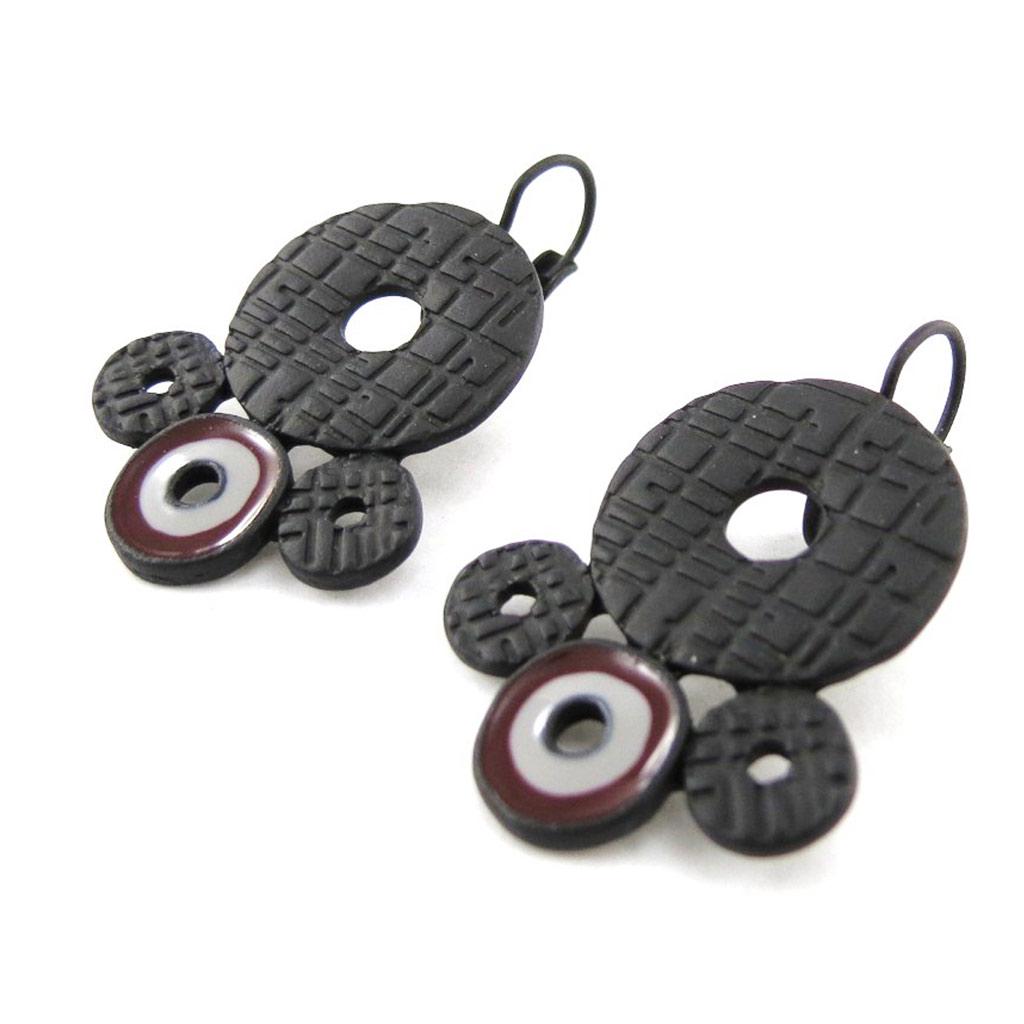 NOA [J1826] - Дизайнерские спальные места Amandine черно-коричневые.