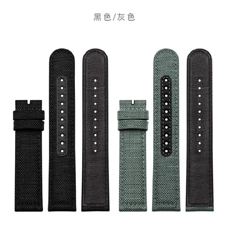 20мм 21мм 22мм Для Seiko SRPC31J1 SRPC63J1 Citizen Hamilton Ремешок для часов Спортивный нейлоновый холщовый ремешок для часов Хаки зеленый мужской Браслет