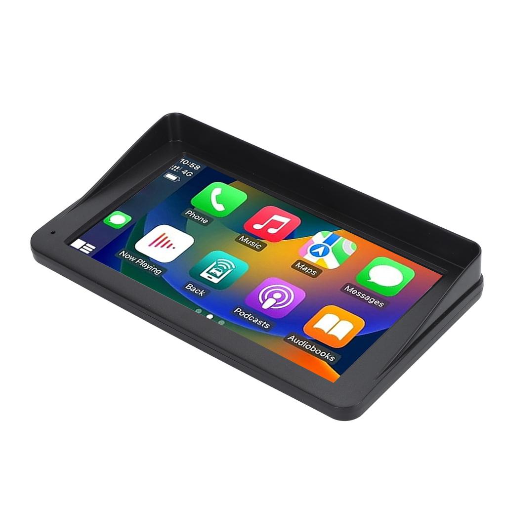 Portable Car Stereo for CarPlay for Android Auto 7in Double Din Voice Control Touchscreen Car Automatic Multimedia