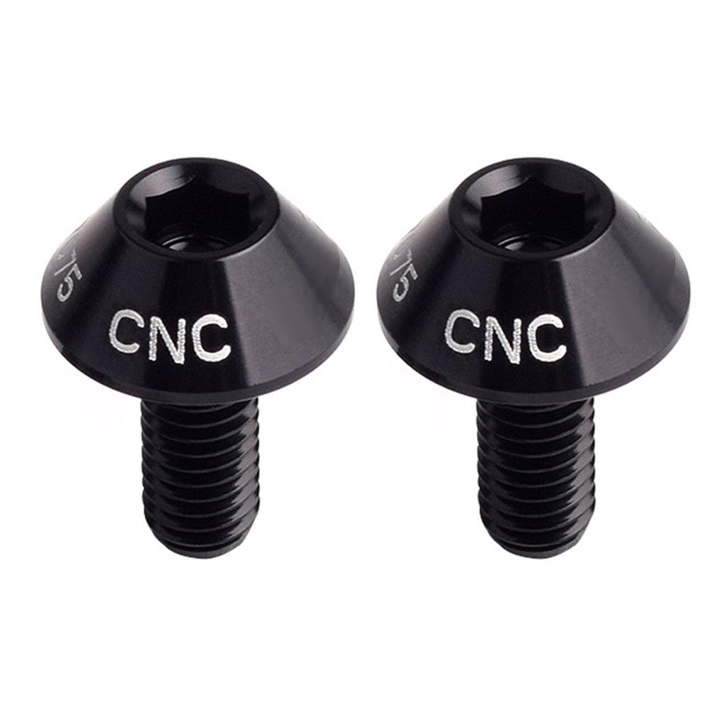 Винты для флягодержателя M5x12 Алюминиевый сплав Винты для держателя фляги для дорожных и горных велосипедов