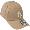 Casquette New Era 39Thirty Stretch-Fit - DIAMOND New York Yankees - Khaki - Blanc - Homme - Sportswear