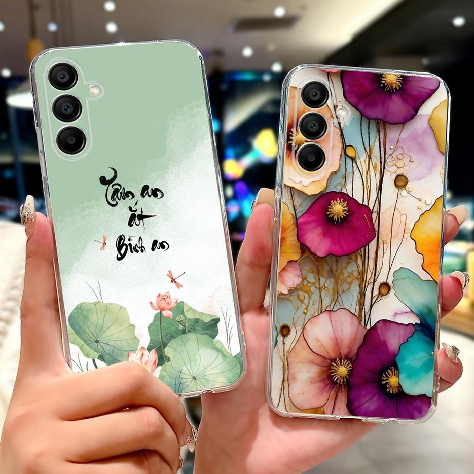 Чехол для Samsung Galaxy A16 5G A26 A36 A56 Новый Модный Расписной Чехол Мягкий Силиконовый Чехол Для Samsung A16 A 26 36 Galaxy A56 Корпус