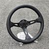 JDM BLACK EDITION Steering Wheel Universal Modified Car Deep Dish Race Sports Steering Wheel