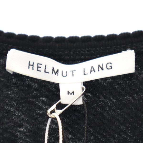 Неиспользованный HELMUT LANG Дизайн с коротким рукавом цельный M Черная серия Женский Б/У