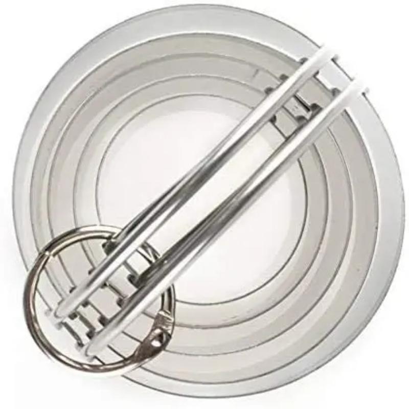 5 Pieces/set Biscuit Mold Set Round Stainless Steel Biscuit Tool Cookies Cutter With Handle, Professional Baking Dough Tools