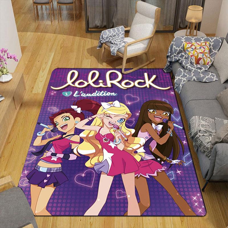 Lolirock Rug Floor Mat for Living Room or Bedroom Soft and Comfortable Carpet a Gift for Birthday and Holiday.NFF0928111