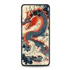 Чехол для телефона для Xiaomi Poco X6 X5 X4 Pro 5G X3 NFC F5 F4 M5 M4 M3 F3 GT C51 C50 C55 Черный Чехол Иллюзорный Цвет Китайский Дракон