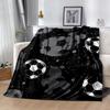 Soccer Ball Net Blanket Warm Cozy Great for Sofa Couch Office Bed Picnics Stylish Decor Day Thanksgiving Y12