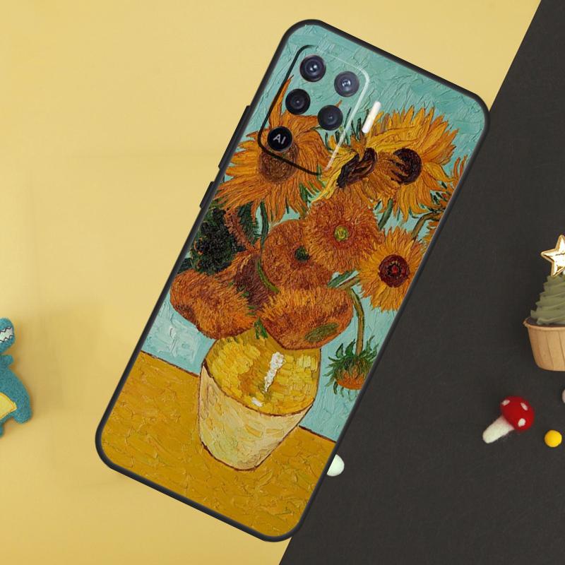 Ван Гог Художественная Масляная Живопись Для OPPO A79 A58 A78 A98 A53S A57S A54S A74 A94 A17 A77 A5 A9 A96 A76 A16 A52 A72 A15 Чехол