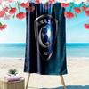 Пляжное полотенце с принтом Al Hilal SFC, большое, мягкое, быстросохнущее, для пляжа, кемпинга, плавания