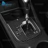 Real Soft Carbon Fiber Trim Sticker LHD For Renault Fluence 2009 2010 2011 2012 2013 2014  Automatic Car Gear Shift Panel Panel