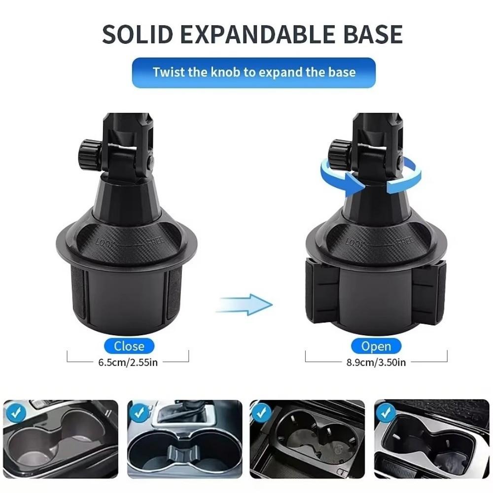 360 Degree Rotation Car Cup Tablet Holder Mount Hands-Free Universal Phone Mount Driving