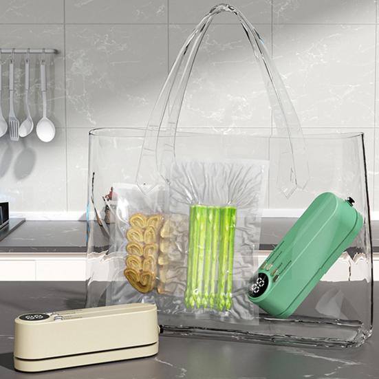 Мини беспроводной вакуумный упаковщик портативный ручной 60kpa с сильным всасыванием быстрая запайка USB перезаряжаемая машина для запечатывания пищевых продуктов