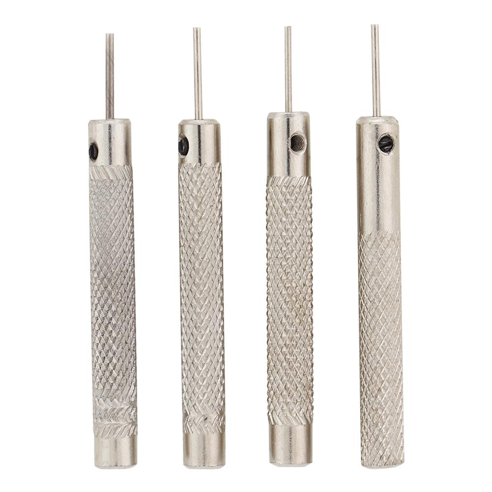 4pcs/Set Watchband Strap Link Pin Spring Bar Remover Watch Repairing Accessory Tool