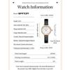 SANDA SD1153 Design Alloy Compact Women's Graduated Quartz Watches Original Luxury Elegant Quartz Waterproof Watches