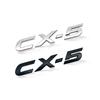 1 шт. Автомобиль 3D АБС-пластик Хромированный Серебристый/Черный CX4 CX5 CX-4 CX-5 Логотип Автомобиль Боковое Крыло Задний Багажник Эмблема Наклейка Для Аксессуаров