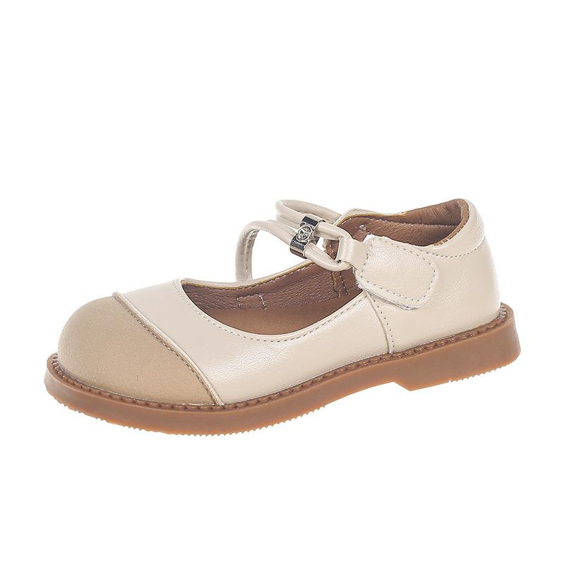 Spring and Autumn New Children's Shoes Fashionable Stylish Baby Princess Wear-Resistant Soft Bottom Girls' Leather Shoes