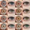 Colored Contact Lenses 1 Pair Colored Contact Lenses Fashion Blue Eyeglasses Brown Natural Contact Lenses Annual Lenses Contact Lenses