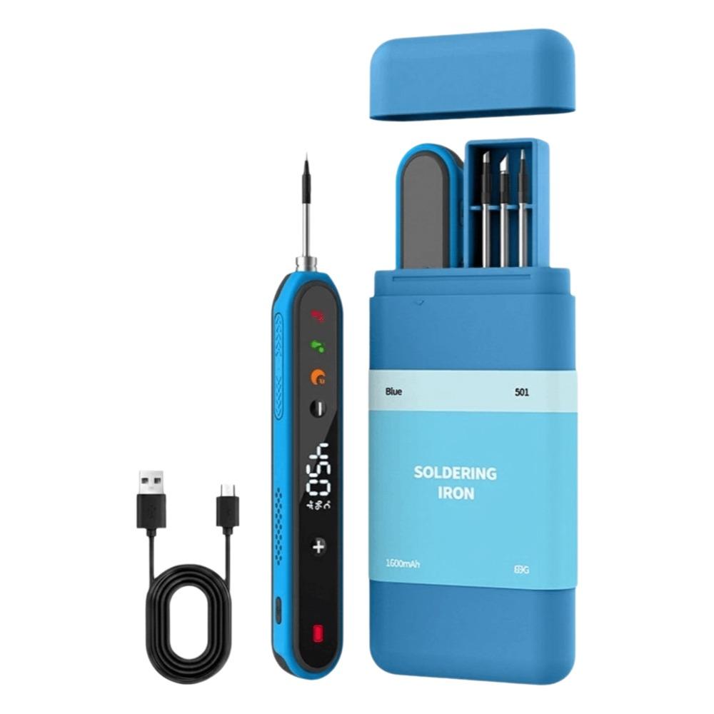 Cordless Electric Iron Solder Portable Welding Tool Kit Pen Welding Maintenance Kit