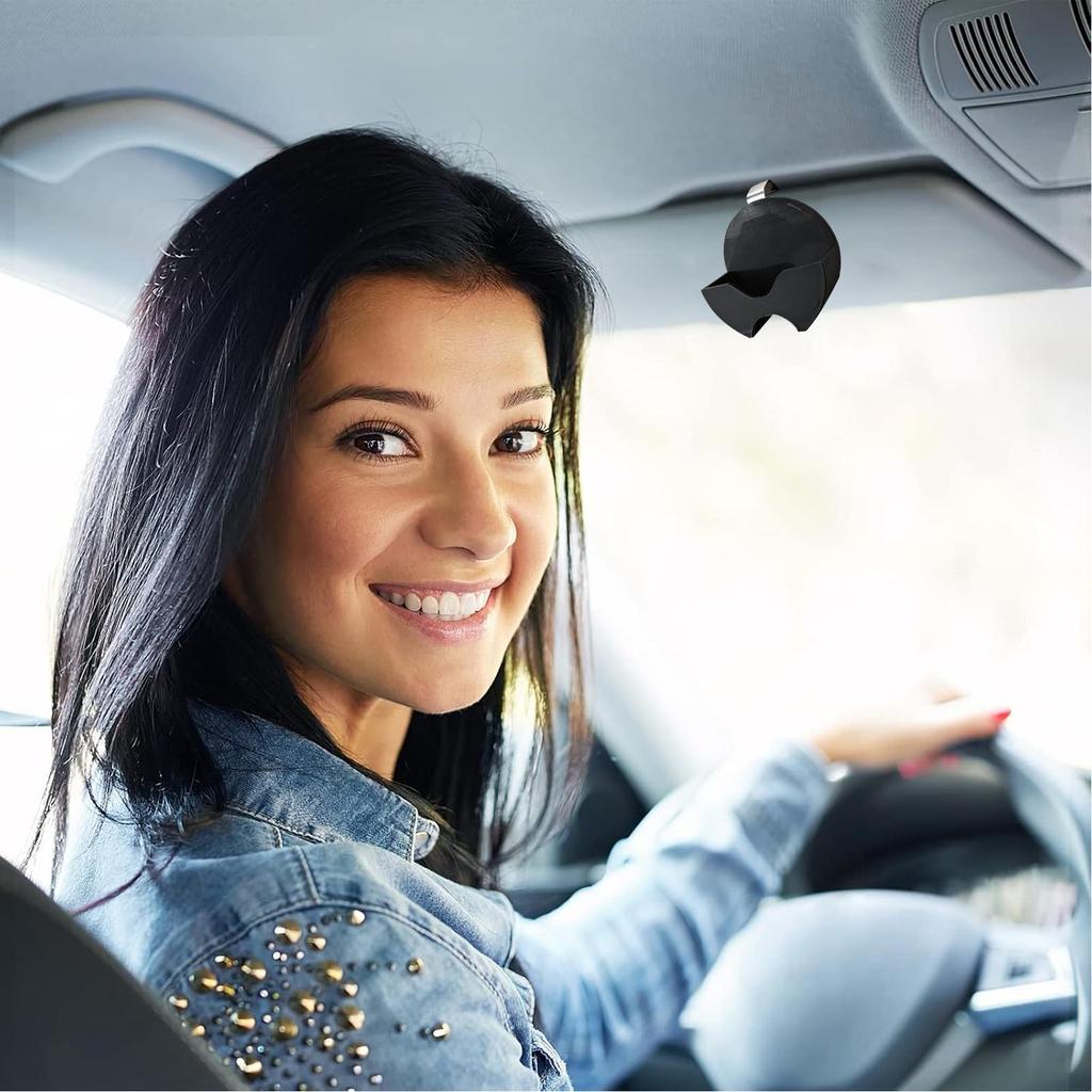 Dip Can Holder Space Saving Car Organizer Automotive Dip Can Holster Visor Clip For RV SUV Travel Road Trip Commuting Driving